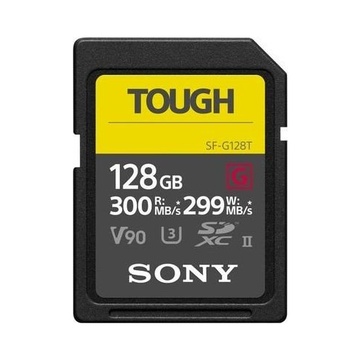 Sony 128GB SDXC Tough UHS II U3 R300MB/s W299MB/s 4k V90 IPX68