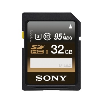 Sony 32GB UHS-I U3 classe10 95MB/s lettura, 90MB/s scrittura