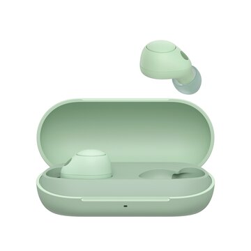 Wf-c700n cuffie con cancellazione del rumore true wireless - comfort e stabilità per tutto il giorno - durata della batteria fino a 15 ore con custodia di ricarica - verde salvia