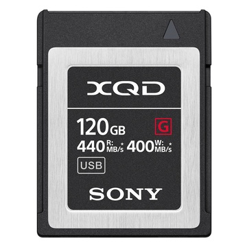Sony 120GB XQD Registrazione 440MB/S Scrittura 400MB/S