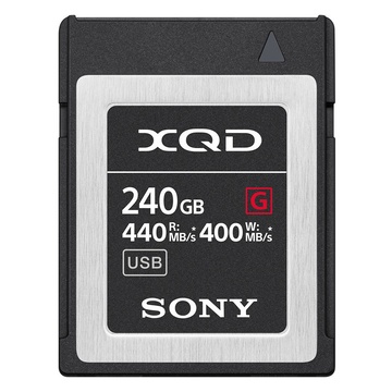 240gb xqd registrazione 440mb/s scrittura 400mb/s