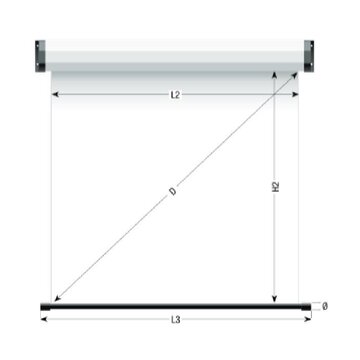 Schermo motorizzato amalfi 240×180 4:3