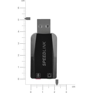 Speedlink Vigo Scheda Audio Esterna USB Nero