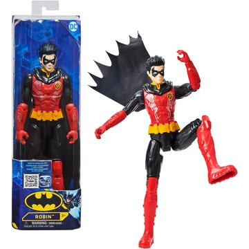 Dc comics batman personaggio robin tech in scala 30 cm