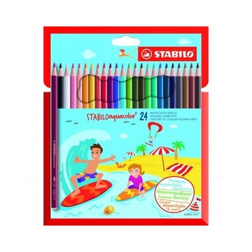 STABILO Aquacolor pastello colorato 24 pezzo(i) Multi