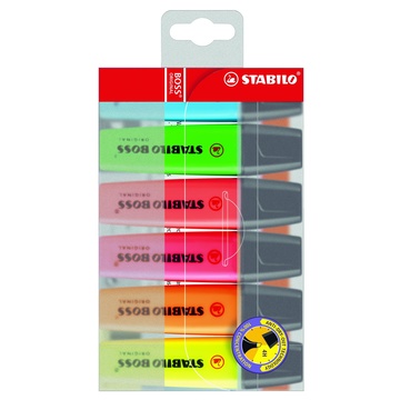 STABILO BOSS Original evidenziatore Multi 6 pezzo(i)