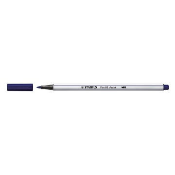 STABILO Pen 68 brush marcatore Medio Blu 1 pezzo(i)