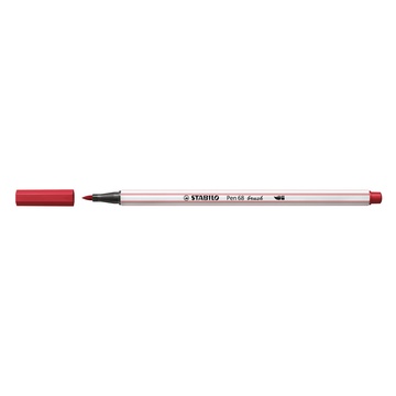 STABILO Pen 68 brush marcatore Medio Rosso 1 pezzo(i)