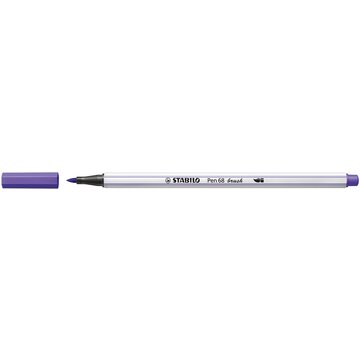 STABILO Pen 68 Brush Marcatore Medio Viola 1 pz