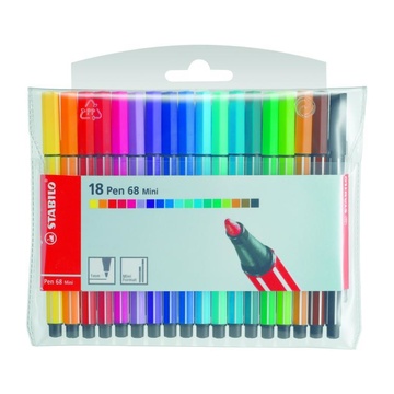 STABILO Pen 68 Mini marcatore Multicolore 40 pezzo(i)