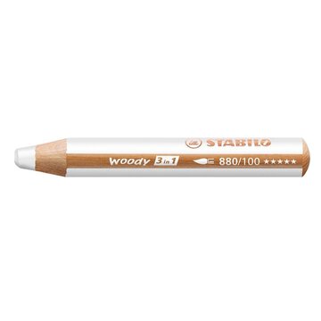 STABILO Woody 3 in 1 Bianco 1 pz