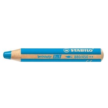 STABILO Woody 3 in 1 Blu 1 pz