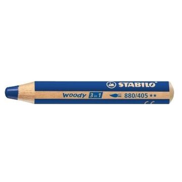 STABILO woody 3 in 1 Blu 1 pz