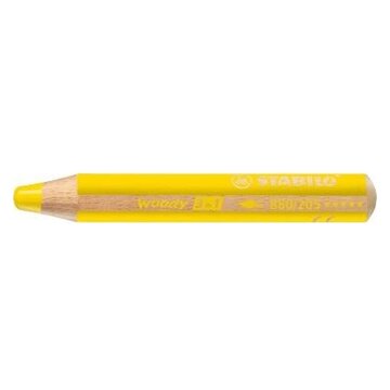 STABILO woody 3 in 1 Giallo 1 pz