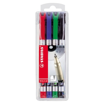 STABILO Write-4-all evidenziatore 4 pezzo(i) Multi