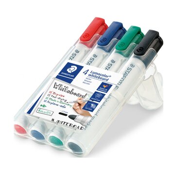 Staedtler 351 B WP4 Marcatore permanente Multi Tipo di punta 4 pezzi