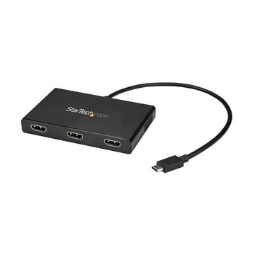 Hub MST DisplayPort A 2 Porte – Adattatore Sdoppiatore Video DP 1.2, 4K 30Hz O 1080p 60Hz, Per Doppio Monitor – Solo Windows, Alimentazione USB (MSTDP122DP)