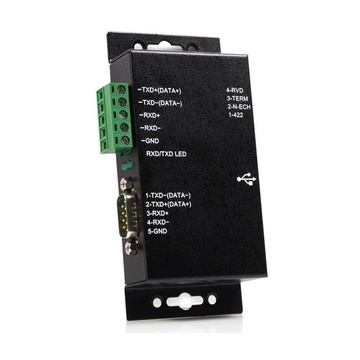 STARTECH Adattatore seriale 1 porta USB a RS-422/RS-485 in metallo per industria con isolamento