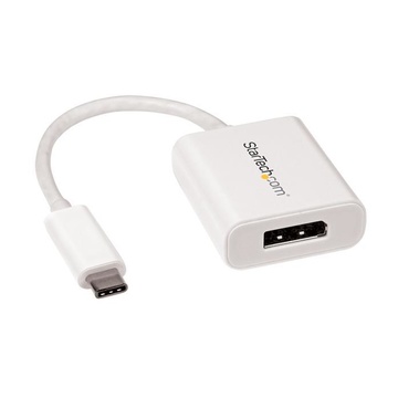 STARTECH Adattatore video USB-C a DisplayPort - Convertitore USB Tipo-C a DP - 4k 60hz - Bianco