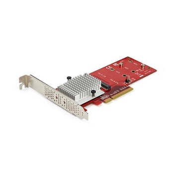 Adattatore x8 per due unità ssd pcie m.2 - pcie 3.0