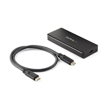 STARTECH Box Custodia esterna robusta in alluminio M.2 PCIe M-Key Classificazione IP67 - Lettura / scrittura 1 GB / s - Supporta 2230/2242/2260/2280 - Compatibile TB3 - Mac/PC