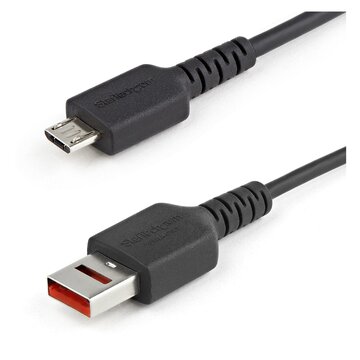 STARTECH Cavo di ricarica Micro USB sicuro da 1 m Cavo di sola alimentazione da USB-A a Micro USB con blocco dati