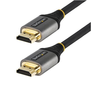 STARTECH Cavo HDMI 2.0 Premium Certificato 50 cm - Cavo HDMI 4K 60Hz Ultra HD ad Alta Velocità con Ethernet - HDR10/ARC - Cavo Video HDMI UHD per Monitor UHD, TV, Display - M/M