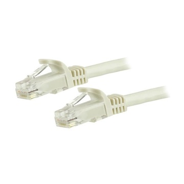 STARTECH Cavo patch CAT6 1,5 m - Filo di rame al 100% - Connettore antistrappo - Bianco