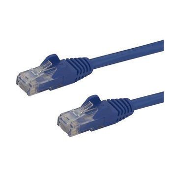 STARTECH Cavo patch CAT6 1,5 m - Filo di rame al 100% - Connettore antistrappo - Blu