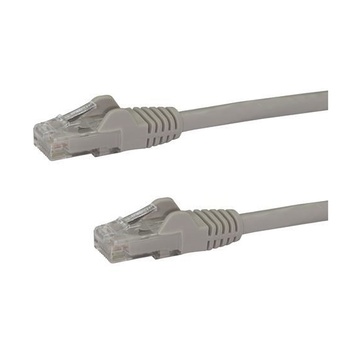 STARTECH Cavo patch CAT6 1,5 m - Filo di rame al 100% - Connettore antistrappo - Grigio