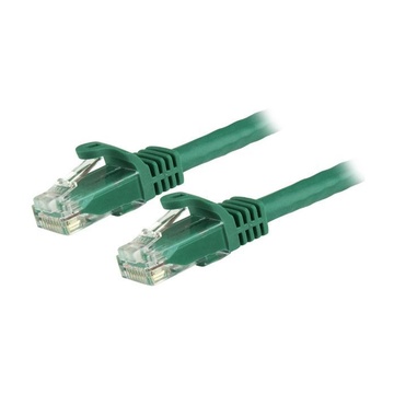 STARTECH Cavo patch CAT6 1,5 m - Filo di rame al 100% - Connettore antistrappo - Verde