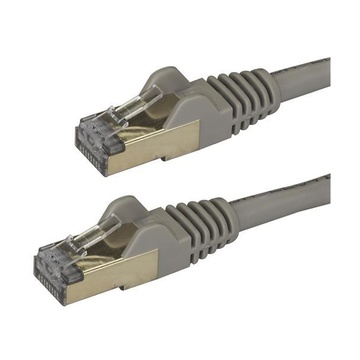 STARTECH Cavo patch CAT6a da 1,5 m - Schermato (STP) - Filo di rame al 100% - connettore antistrappo - grigio