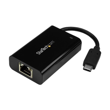 STARTECH Adattatore USB-C da rete Gigabit Ethernet Gbe con ricarica Power Delivery - Scheda di rete USB Tipo-C