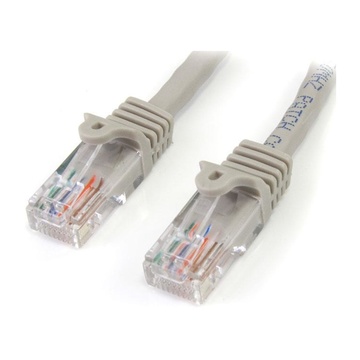 STARTECH Cat5e, 15 m cavo di rete Grigio