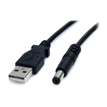 STARTECH Cavo a barilotto USB a tipo M 2 m - Cavo CC USB a 5,5 mm 5 V