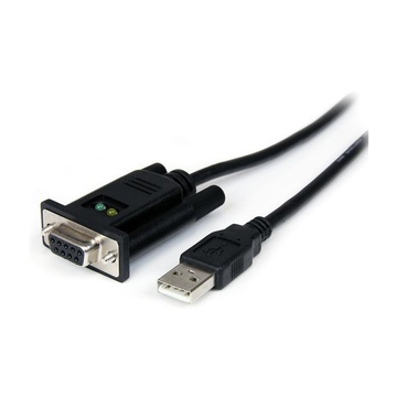 STARTECH Cavo adattatore seriale DCE 1 porta USB a RS232 DB9 null modem con FTDI