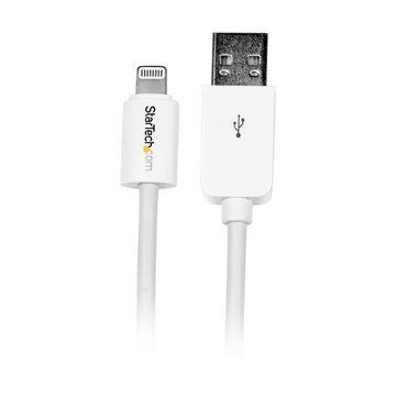 STARTECH Cavo connettore lungo Lightning a 8 pin Apple a USB per iPhone / iPod / iPad bianco da 3 m