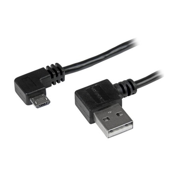 STARTECH Cavo da Usb a micro USB con connettori ad angolo destro - M/M da 1 m Nero