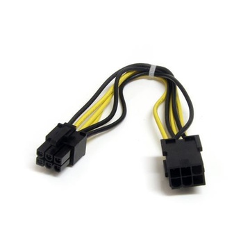 Cavo di estensione alimentatore pci express 6 pin 20 cm