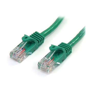 Cavo di rete cat 5e - cavo patch ethernet rj45 utp verde da 1m antigroviglio