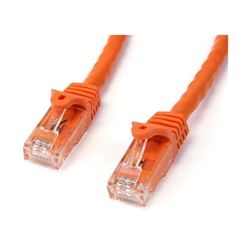 STARTECH Cavo di rete Cat 6 - Cavo Patch Ethernet Gigabit arancione antigroviglio da 2m