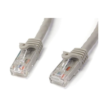 STARTECH Cavo di rete Cat 6 - Cavo Patch Ethernet Gigabit grigio antigroviglio da 2m
