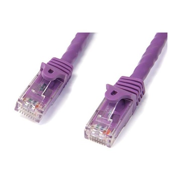 STARTECH Cavo di rete Cat 6 - Cavo Patch Ethernet Gigabit viola da 2m antigroviglio