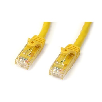 STARTECH Cavo di rete CAT 6 - Cavo Patch Ethernet RJ45 UTP giallo da 1m antigroviglio