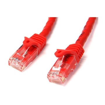 STARTECH Cavo di rete CAT 6 - Cavo Patch Ethernet RJ45 UTP rosso da 5m antigroviglio
