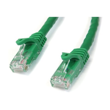 Cavo di rete cat 6 - cavo patch ethernet rj45 utp verde da 3m antigroviglio