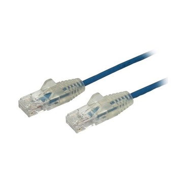 Cavo di rete ethernet snagless cat6 da 1,5m - cavo patch antigroviglio slim rj45 - blu