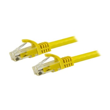 STARTECH Cavo di Rete Giallo Cat6 UTP Ethernet Gigabit RJ45 Antigroviglio - 50cm