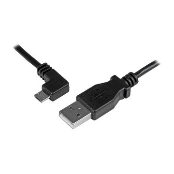 STARTECH Cavo di ricarica e sincronizzazione micro USB da 1 m - USB-A a Micro B ad angolo sinistro - M/M - 0,25mm²