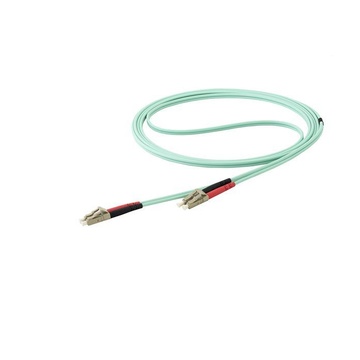 Cavo fibra ottica patch multimodale lc a lc duplex 50/125 om4 - 10m